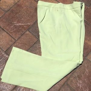 Alberto Makali celery green dress pants